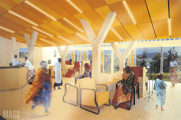 Butaro Cancer Center Interior Rendering
