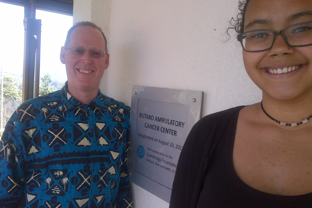 Dr Paul Farmer at Butaro Ambulatory Cancer Center